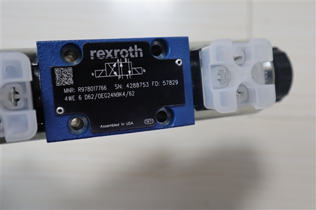 4WE6D6X/OEG24N9K4/62 R978017766 力士乐REXROTH电磁阀