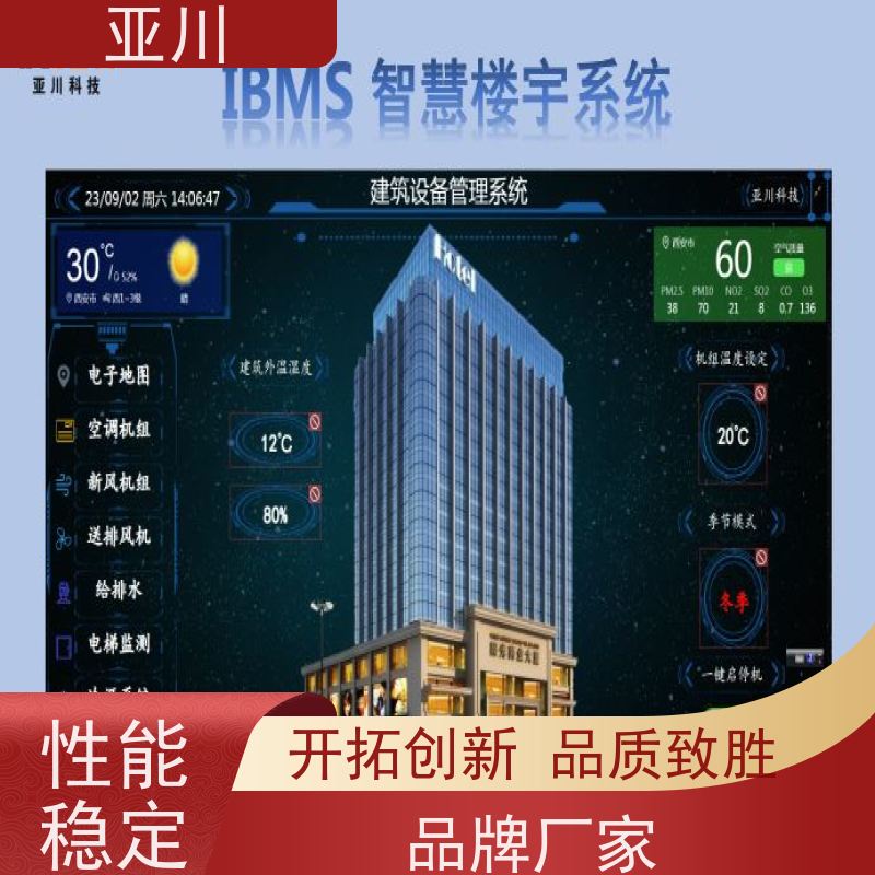 汉中IBMS智能化集成系统3D可视化运维设备管理开放数据结构，实现信息共享