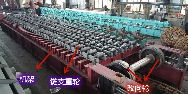 重型板式喂料机改向轮