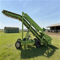 5米饲料坑装车取草机 青储饲料池抓草机 养牛场青贮窖取料机