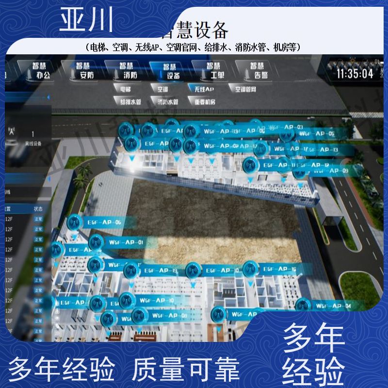 体育中心消防风机机电一体化ibms集成平台移动端应用设备维护，能耗分析管理