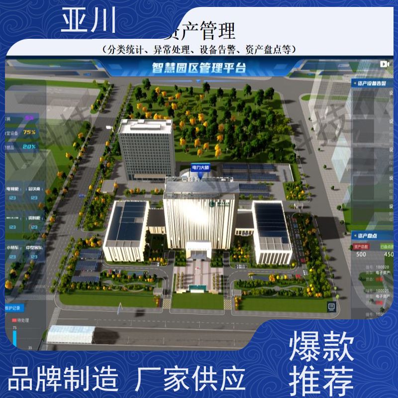 渭南IBMS楼宇集成化系统领导驾驶舱