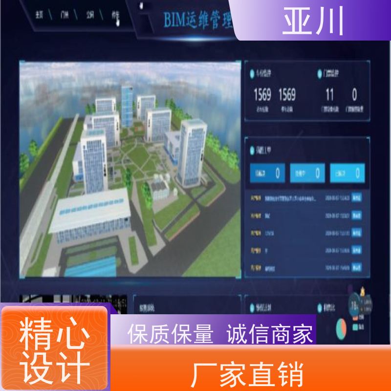 渭南IBMS楼宇集成化系统图形化人机界面展示开放数据结构，实现信息共享