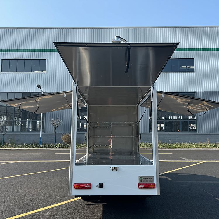 四川流动美食车 封闭式电动送餐车       你了解多少