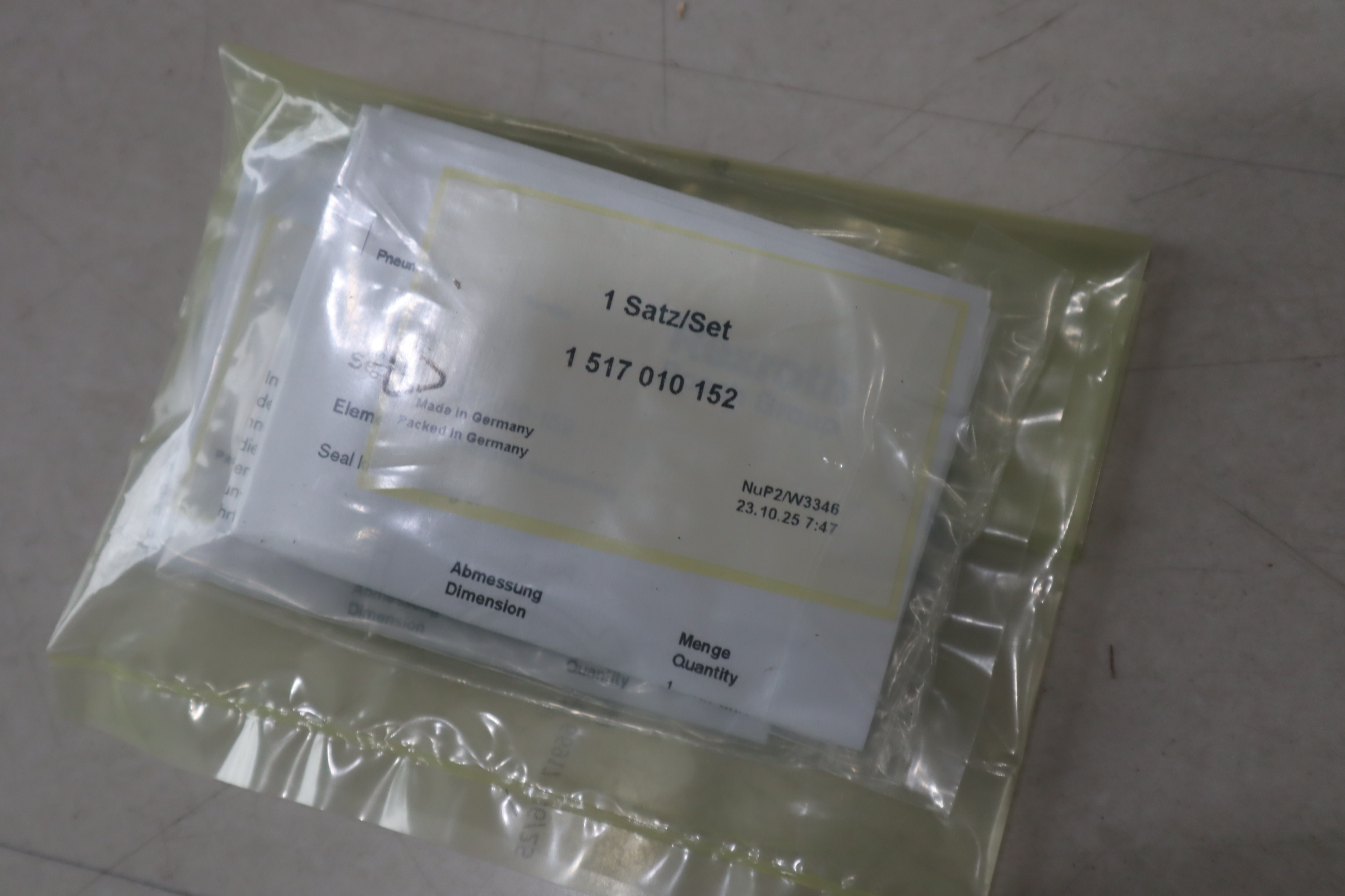 AZPF-1X-NBR 力士乐REXROTH 密封套件