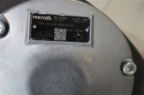 PR4-3X/6.30-500RA01M01 R901088867 力士乐REXROTH径向柱塞泵