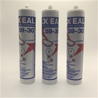 乐赛尔59-30硅橡胶 意大利黑色红色平面密封剂 耐高温300度