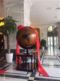 广州树脂工艺品定做 落地牛摆件 开业乔迁商务礼品定制