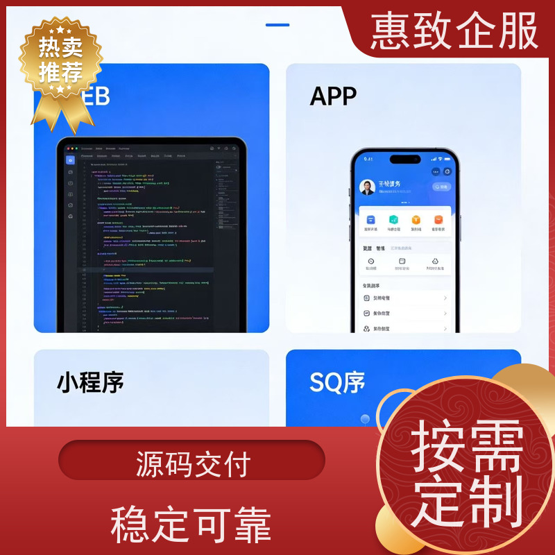 行业软件系统开发定制 高效解决方案 惠致企服 稳定可靠