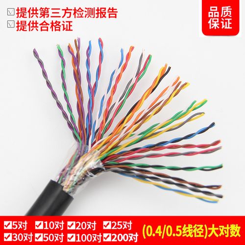 低烟无卤通信电缆WDZ-HYA53