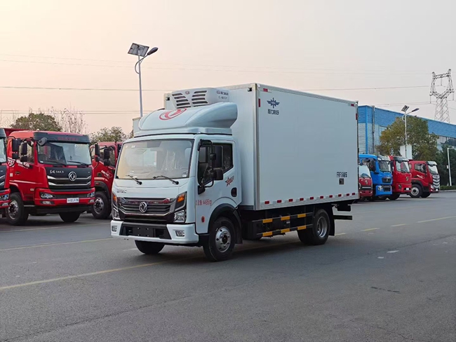 东风凯普特4.2米冷藏车 蓝牌冷链运输车 全柴152马力 节能省油