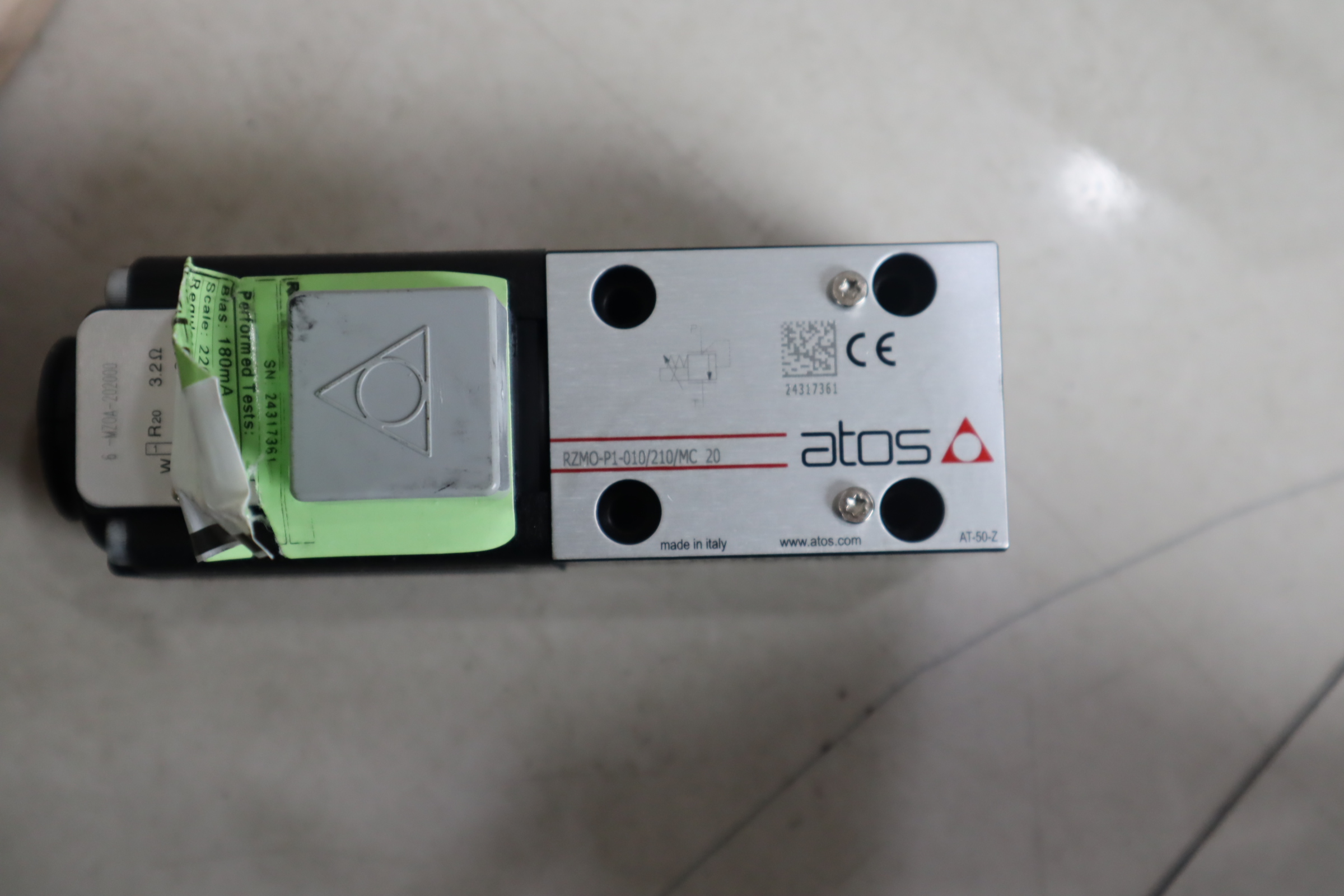 RZMO-P1-010/210/MC 20 RZMO-P1-010/210 20 阿托斯ATOS比例阀