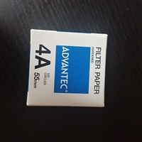 ADVANTEC东洋4A孔径1um直径55mm定性滤纸4A-55