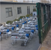 滚筒式粪污挤水机 粪便固液分离机 养殖场用挤粪机