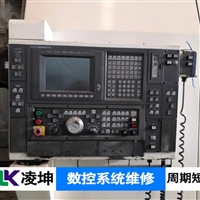 发格数控系统上电无显示维修CRT速度无显示