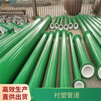 生产各规格化工衬塑管道