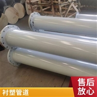 污水处理化工衬塑管道 流体输送管