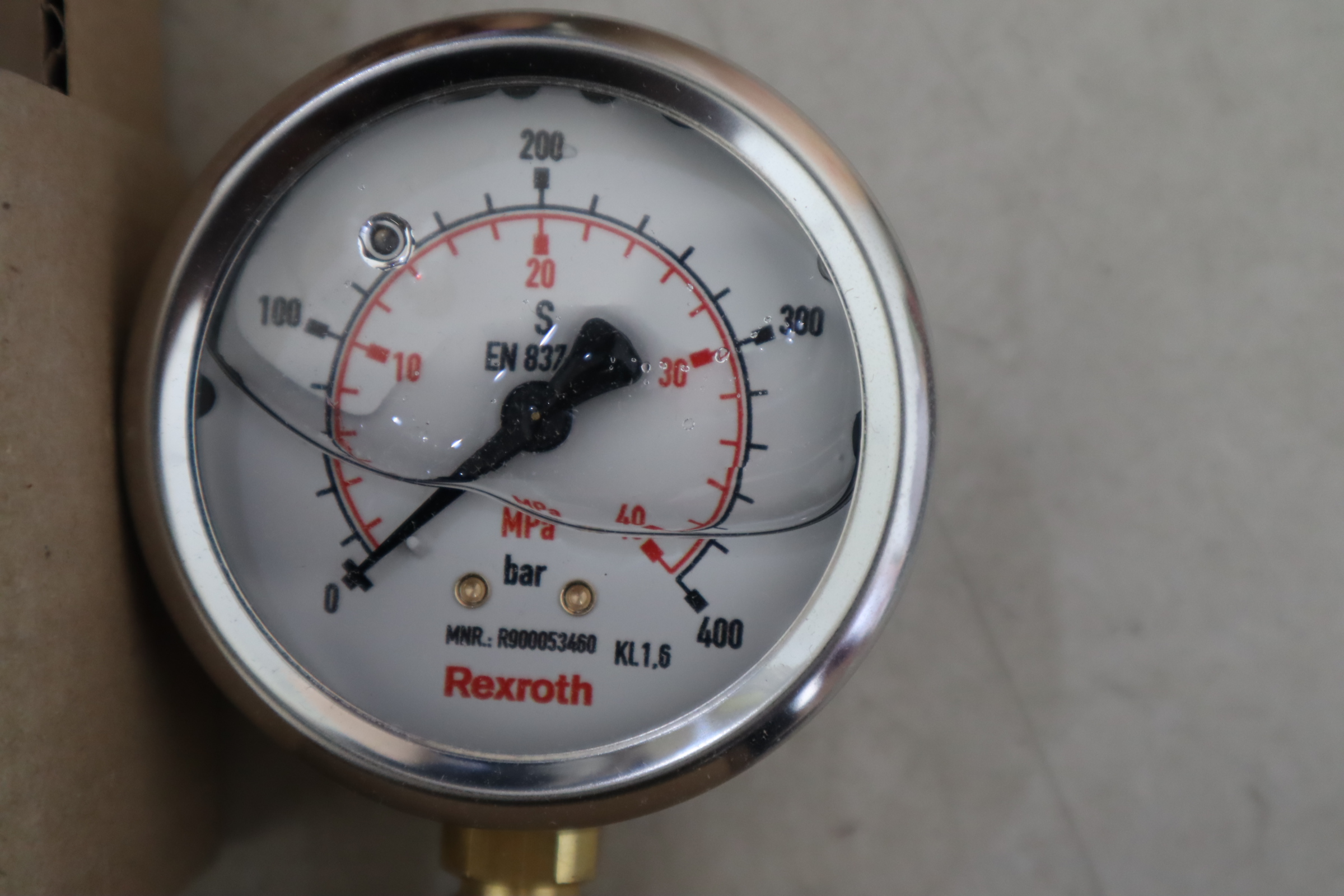 ABZMM63-400 BAR/MPA-U/V-G R900053460 力士乐REXROTH压力表 