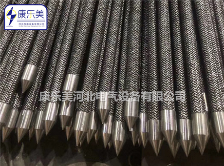 Quick installation graphite grounding electrode