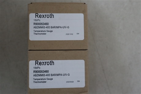 ABZMM63-400 BAR/MPA-U/V-G R900053460 力士乐REXROTH压力表 