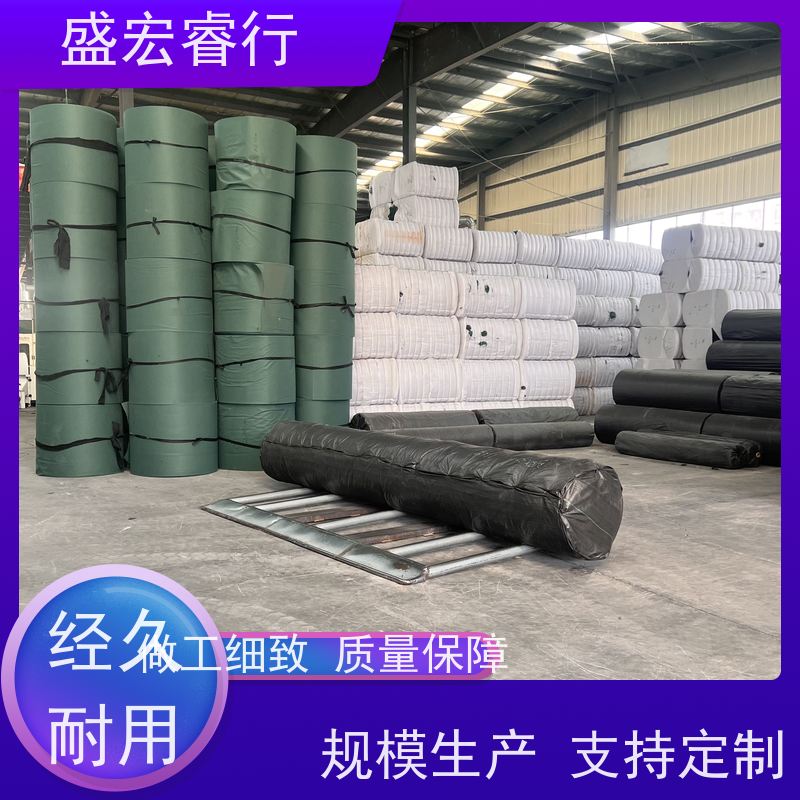 盛宏睿行 PET土工布  隧道排水无纺布 非标 定制 特殊规格工程布