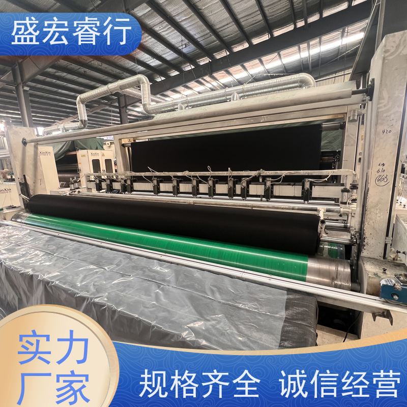 盛宏睿行 SNG土工布  黑色 工程施工隔离加固防尘布