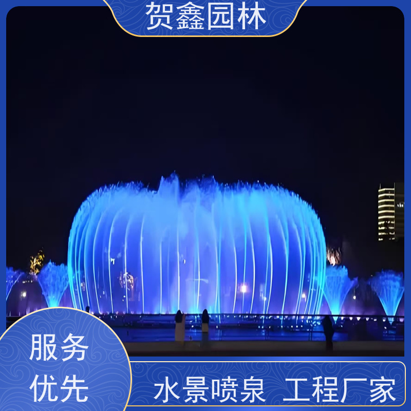  感应喷泉工程施工 自行车喷泉工程施工 铃铛喷泉设计制作 喷泉设备安装调试