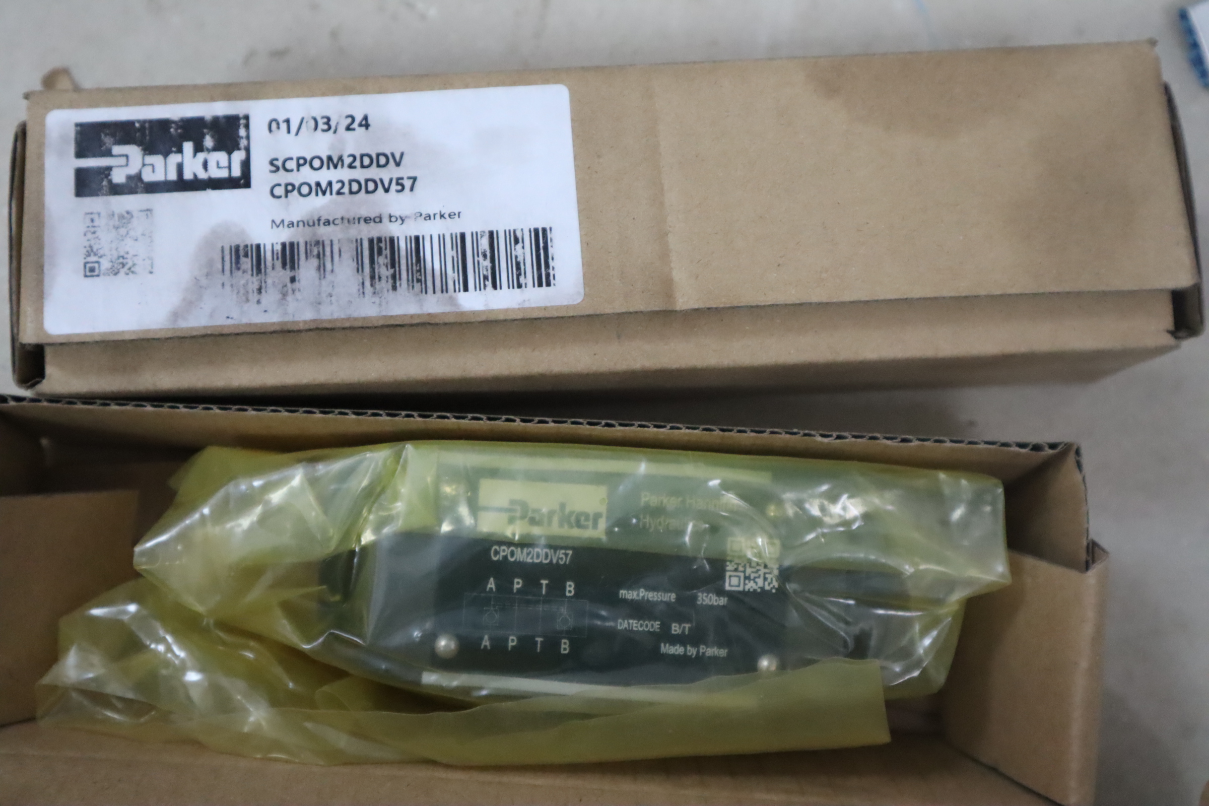 SCPOM2DDV CPOM2DDV57 派克PARKER阀