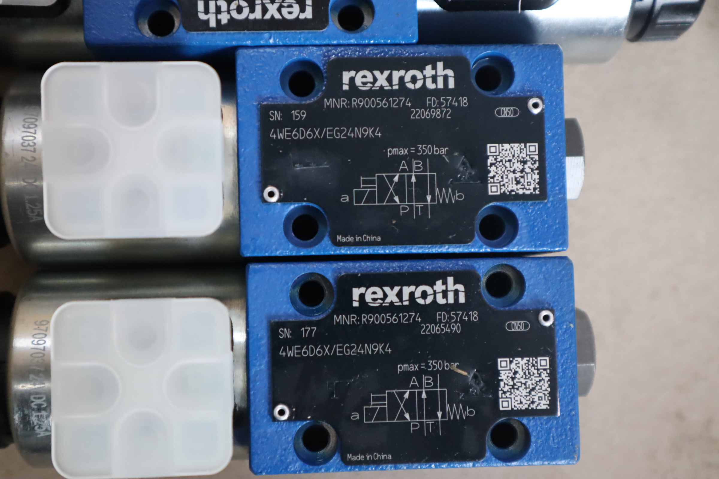  REXROTH 4WE6D6X/OFEG24N9K4 R900567512 力士乐 电磁阀