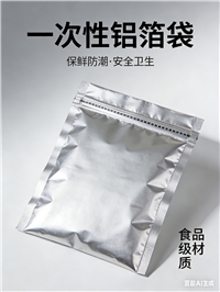  一次性铝箔袋，锁鲜防潮，用完即抛更便捷