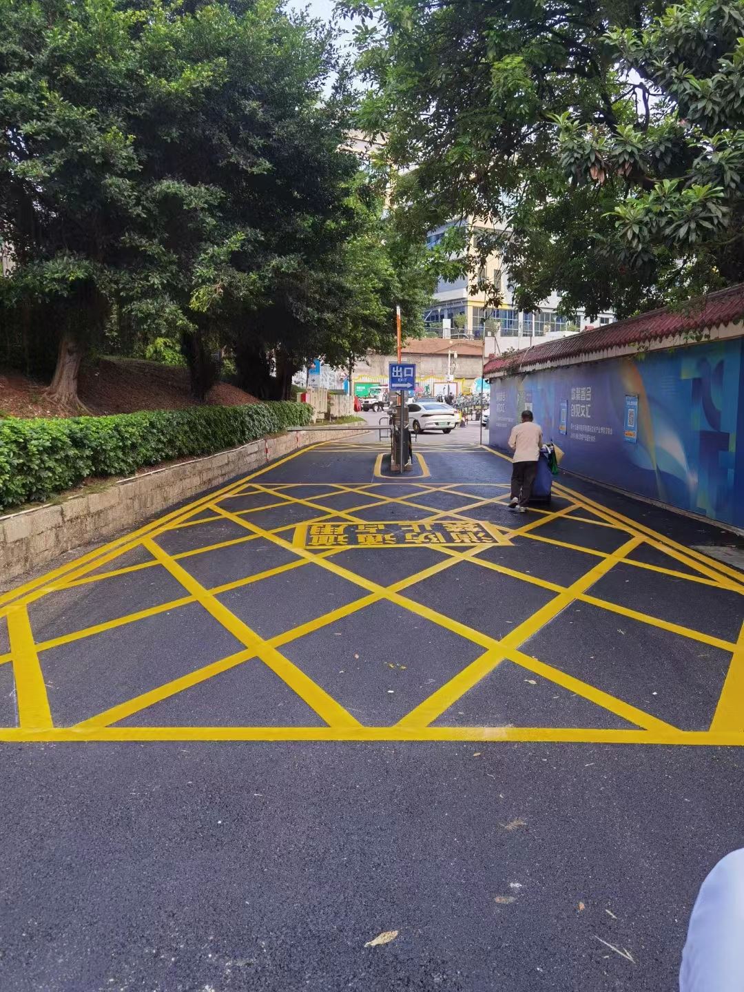 中 山 承接交通 热熔划线 停车位工程施工 技术成熟可定制