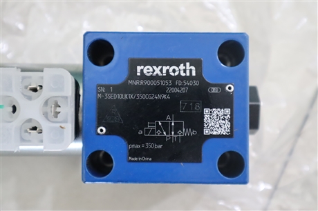 M-3SED10UK14/350CG24N9K4 R900051053 REXROTH力士乐电磁球阀