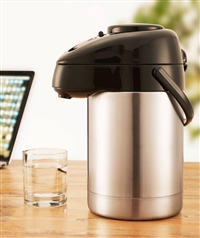批量采购酒店用 气压式真空保温壶 上海思乐得