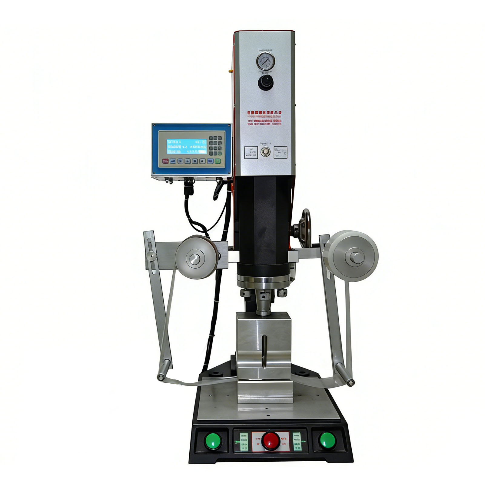 超声波焊接防焊伤自动卷膜机  自动送膜收膜卷带机