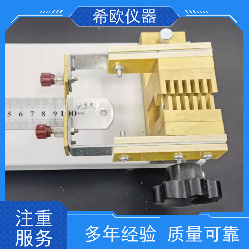 导体电阻夹具DQ-630带校直装置的1米铜线夹具 双臂电桥夹具