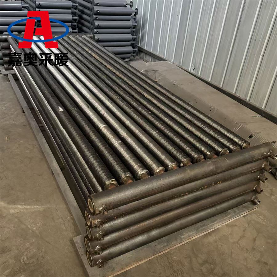 草莓大棚用翅片管式换热器  圆翼型翅片暖气片厂家供应