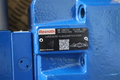 4WRZE16E150-74/6EG24N9ETK31/A1D3M R900975491 REXROTH力士乐