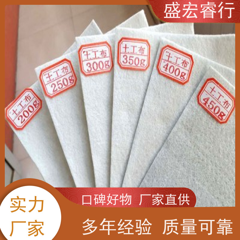盛宏睿行 FNG土工布  国标短丝针刺 水利堤坝反滤布