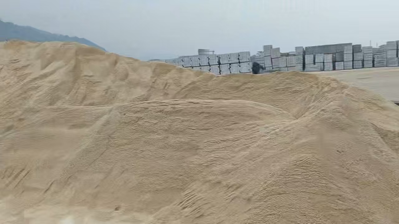 玉溪峨山海砂填海造地滤料