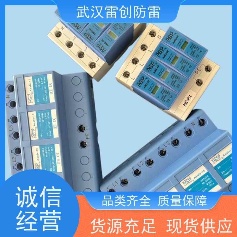 ASP二级防雷模块 家用电线进线端 AM1-80/2 单相220V 80kA 残压低