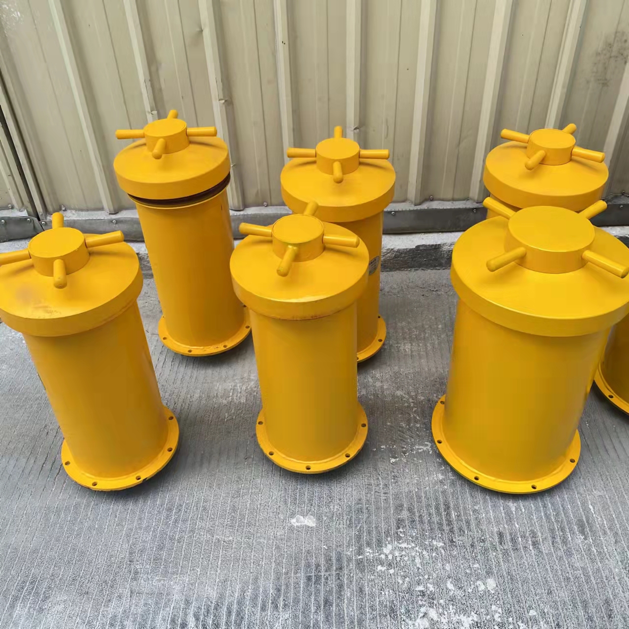 民爆车载抗暴容器 KL-KB625 黄色防爆罐 抗爆容器罐