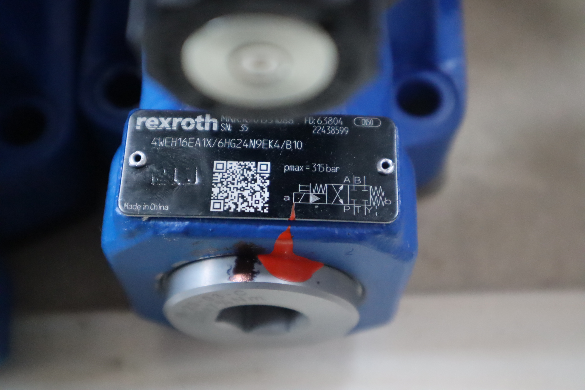 R901531088 4WEH16EA10/6HG24N9EK4/B10 德国REXROTH力士乐电液阀