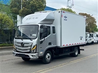 福田奥铃蓝牌4.2米冷藏车 排半冷链运输车 158马力动力足