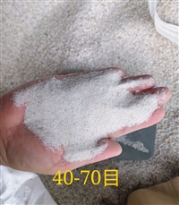 重庆沙坪坝区人造草坪填充石英砂20-40目