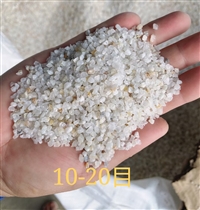 昆明东川区喷砂除锈石英砂密度