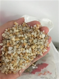 新疆和布克玻璃制造用石英砂4-8mm