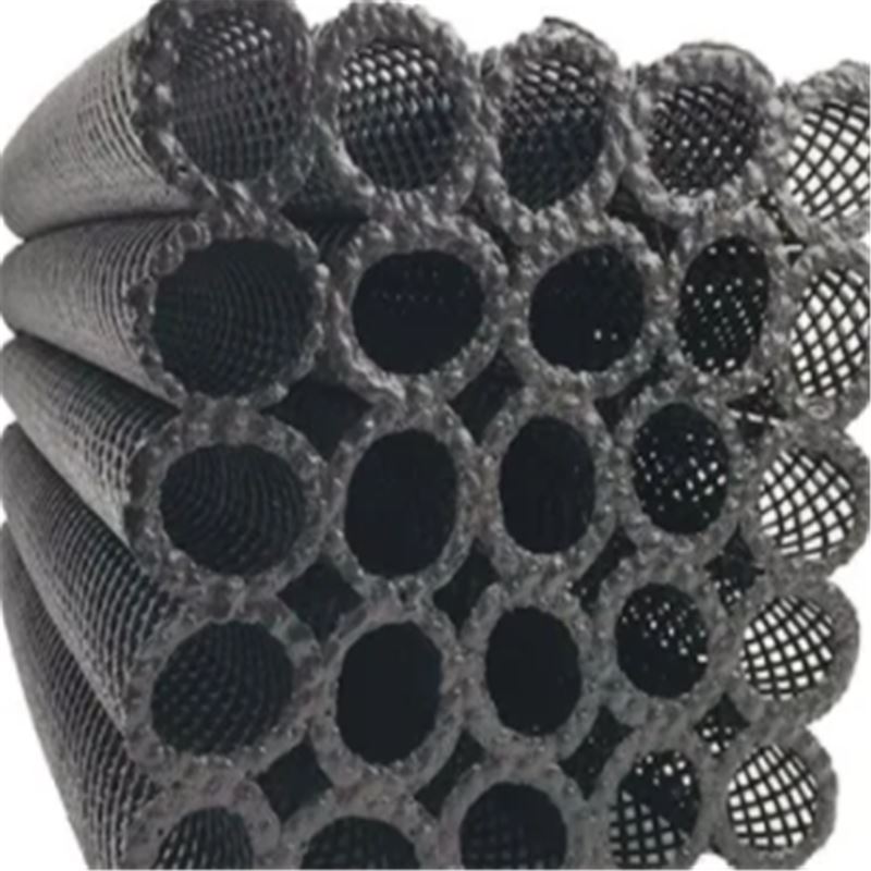 自主研发 一体一次挤出塑料菱形网管设备  抗压性强 全自动