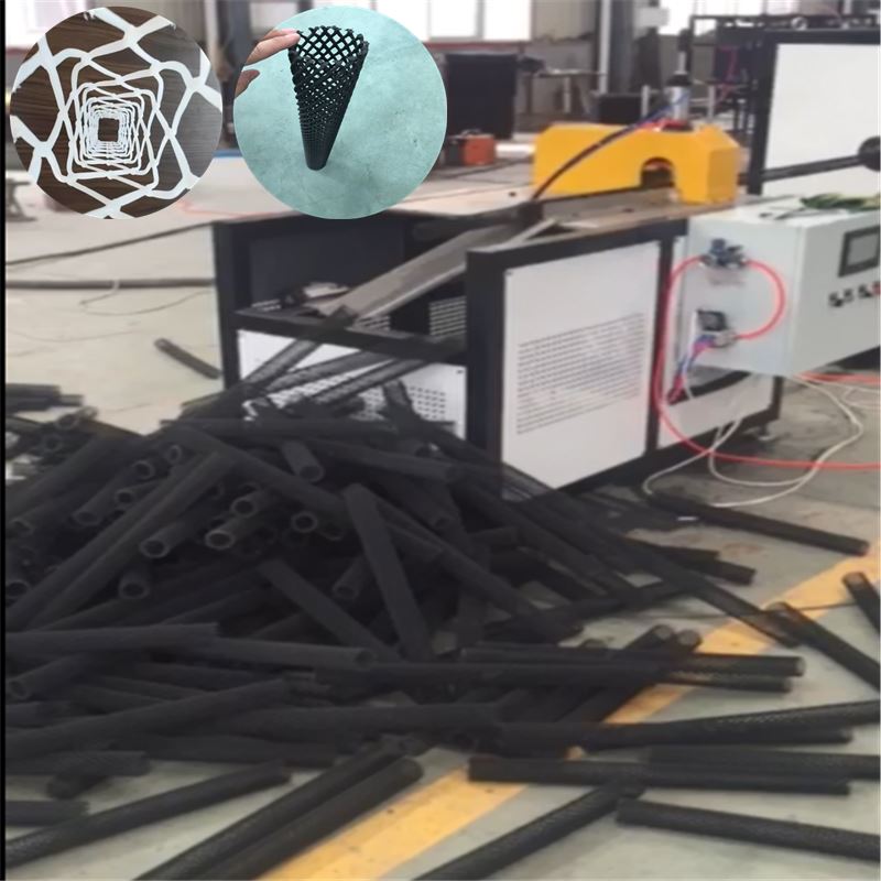 科杰塑机 出口海内外 立体管式脱气塑料网管设备 无废品 性价比高