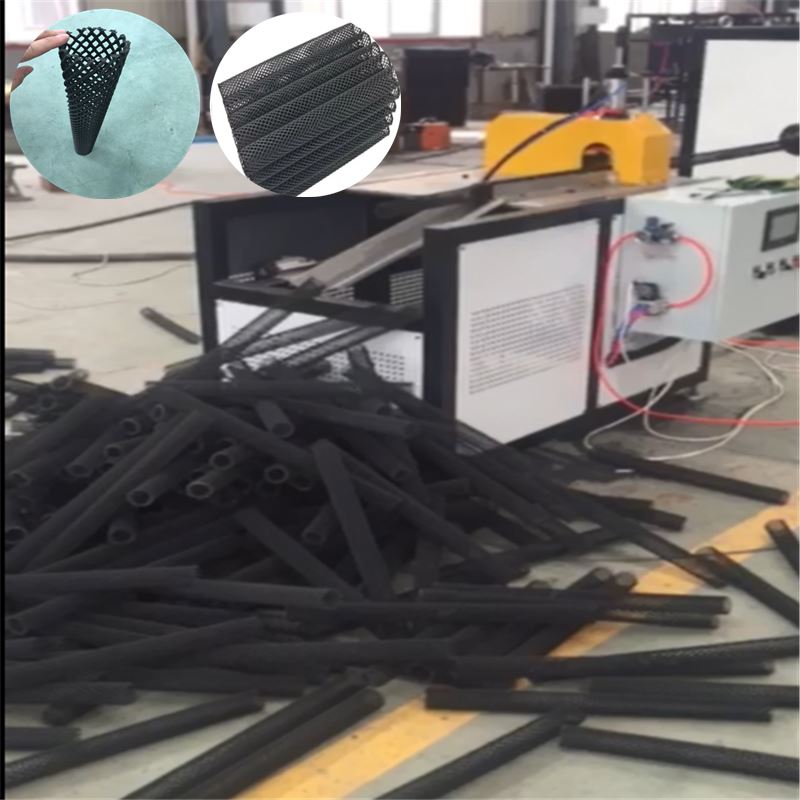 科杰塑机 实力厂家 一次一体挤出塑料菱形网管设备 外形美观 支持定制