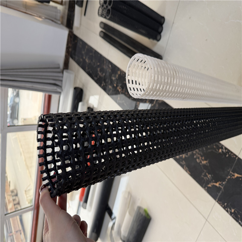 青岛科杰 24小时生产 PP塑料挤出方格网管设备 外形美观 省时省力